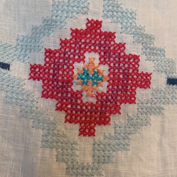 Johnny Was unstructured linen top. Size XL - Picture 3 of 10